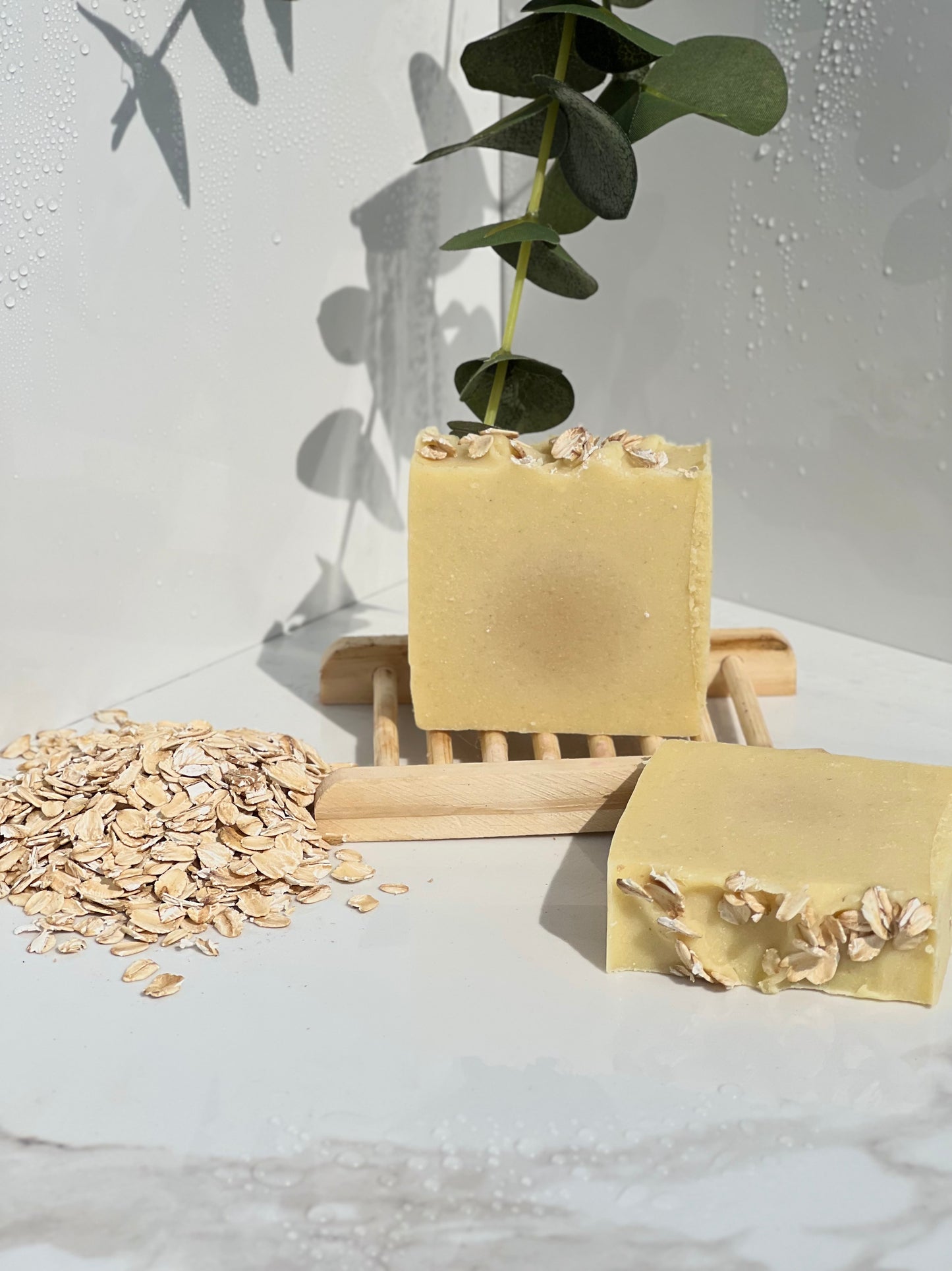 Honey Oatmeal with Coconut Milk Soap Bar